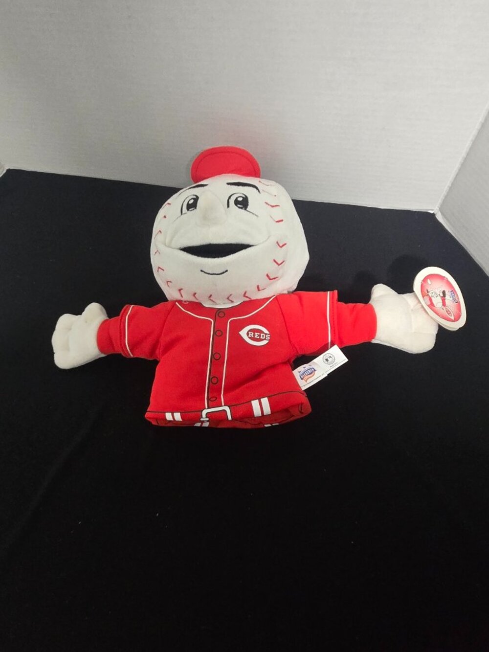 Cincinnati Reds Mr. Red Bleacher Creatures Hand Puppet Plush MLB Mascot NWT